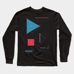 Crafting the Future Bauhaus Inspired Long Sleeve T-Shirt